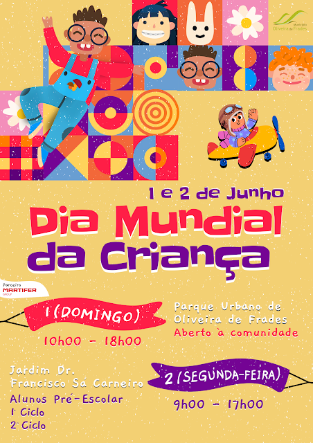 Oliveira de Frades | Dia Mundial da Criança | 1 e 2 JUN
