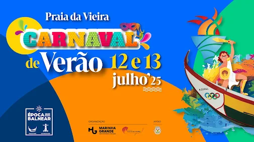 Marinha Grande | CARNAVAL DE VERÃO REGRESSA À PRAIA DA VIEIRA