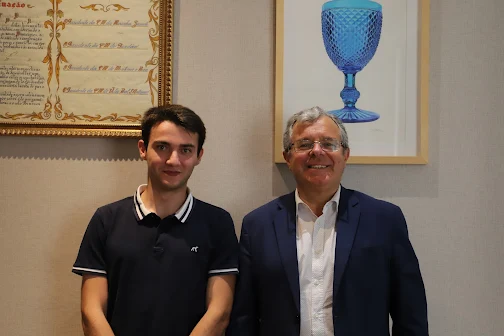 JOVEM DANIEL PINTO REPRESENTA A MARINHA GRANDE EM HONG KONG