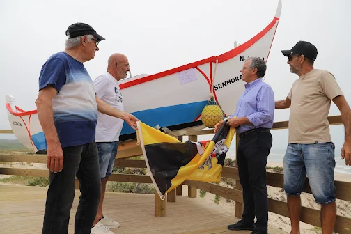 Marinha Grande | MONUMENTO À ARTE XÁVEGA INAUGURADO NA PRAIA DA VIEIRA