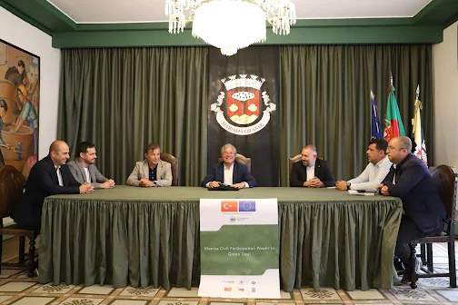 DELEGAÇÃO DA TURQUIA VISITA MARINHA GRANDE