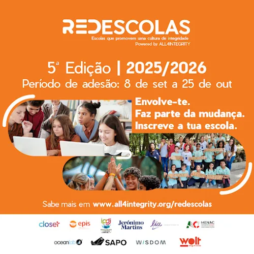 ALL4INTEGRITY | 5ª edição da RedEscolas AntiCorrupção