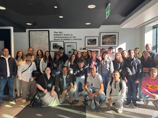 JOVENS DA MARINHA GRANDE PARTICIPAM EM MOBILIDADE SOBRE EMPREENDEDORISMO EM DUBLIN