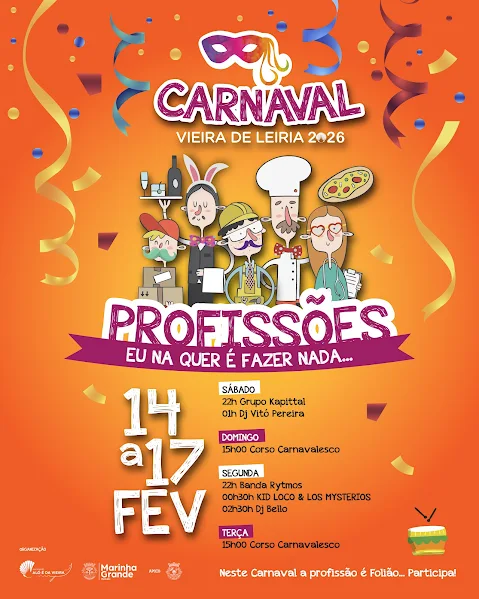 CARNAVAL DA VIEIRA CELEBRA PROFISSÕES EM QUATRO DIAS DE FOLIA