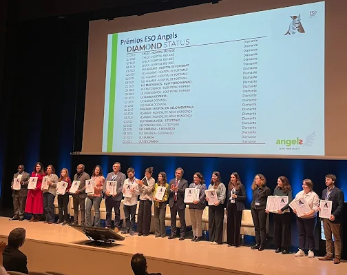 Serviço de Urgência Médico-Cirúrgica da ULS Alto Alentejo distinguido com um Prémio de Desempenho ESO Angels, em reconhecimento do trabalho na Via Verde AVC