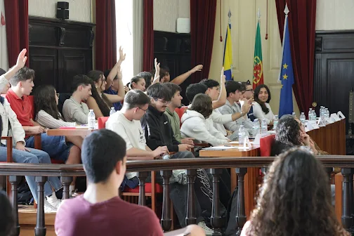 Assembleia Municipal Jovem de Estarreja dá voz às ideias e preocupações dos estudantes