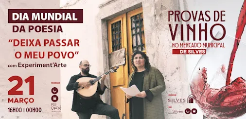 SILVES CELEBRA O DIA MUNDIAL DA POESIA COM PROGRAMA ESPECIAL