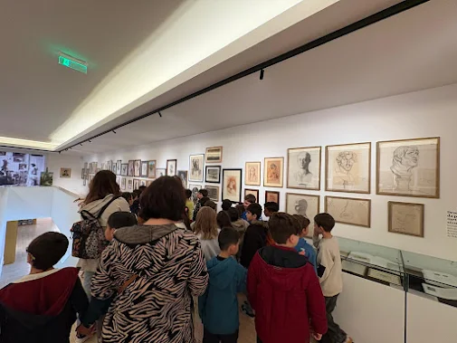 Sessão no Museu da Pedra no âmbito do projeto +Climagir. A floresta explicada às crianças do Centro Escolar de Cantanhede