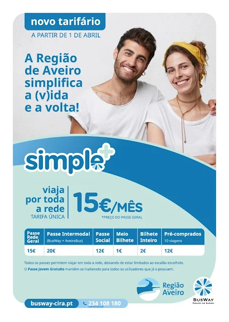 Tarifa Única torna transportes públicos mais acessíveis para os cidadãos de Águeda