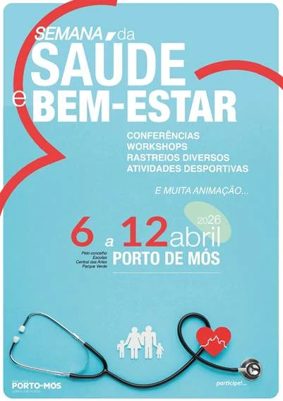Semana da Saúde e Bem-Estar em Porto de Mós promove hábitos saudáveis para toda a comunidade.
