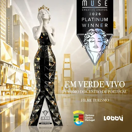 Filme “Em Verde Vivo”, da Turismo Centro de Portugal, distinguido com Platina nos MUSE Creative Awards 2026