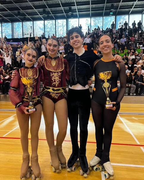 PATINADORES DA SOCIEDADE COLUMBÓFILA CONQUISTAM DUPLO TÍTULO NACIONAL NOS CAMPEONATOS NACIONAIS DE SHOW