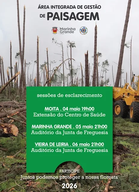 Marinha Grande | CONSULTA PÚBLICA DA PROPOSTA DE OPERAÇÃO INTEGRADA ATÉ 12 DE MAIO