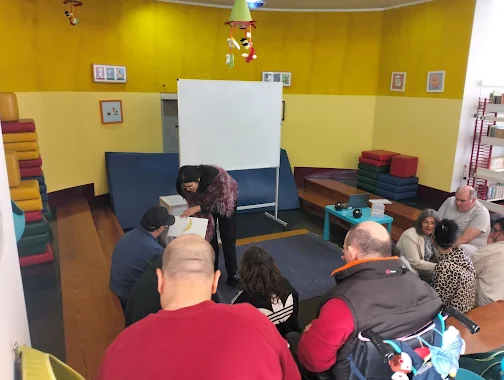 Cantanhede | Participaram em atividade de leitura. Biblioteca Municipal recebeu utentes da APPACDM