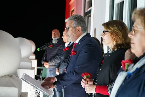 Discurso do Presidente da Câmara Municipal da Marinha Grande, proferido às 00h00 do dia 25 de abril de 2026