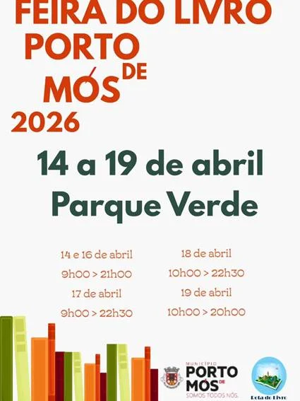 Feira do Livro de Porto de Mós 2026