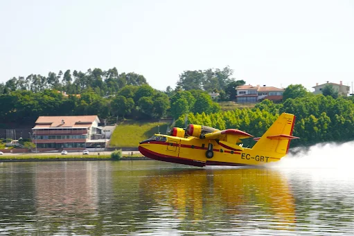 Águeda | Pateira de Fermentelos preparada para abastecimento de aviões Canadair no combate a incêndios