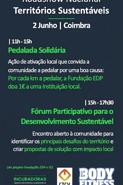 Lufapo Hub acolhe Pedalada Solidária, com a presença de Atletas Olímpicos, numa iniciativa promovida pela Fundação EDP e do IES – Social Business School