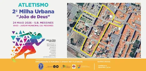 2.ª MILHA URBANA “JOÃO DE DEUS” REALIZA-SE EM SÃO BARTOLOMEU DE MESSINES, A 24 DE MAIO