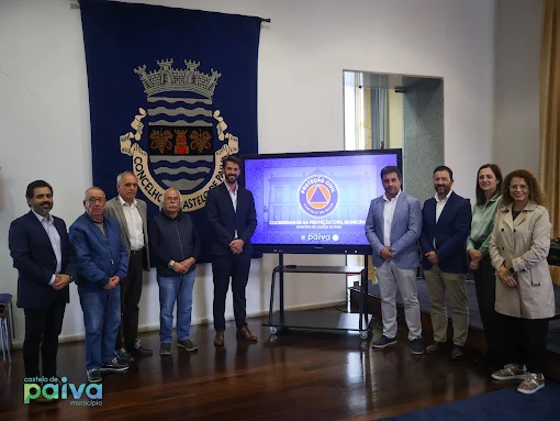 COMANDANTE DOS BOMBEIROS DE CASTELO DE PAIVA NOMEADO COORDENADOR MUNICIPAL DA PROTECÇÃO CIVIL
