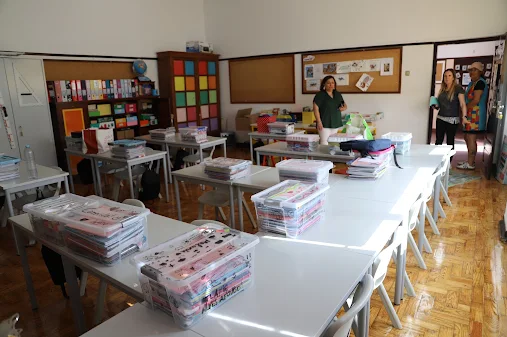 Marinha Grande | EDIFÍCIO DA ESCOLA ANTÓNIO VITORINO VOLTA A RECEBER AULAS APÓS OBRAS DE REABILITAÇÃO