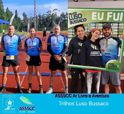 ATLETAS DA SOCIEDADE COLUMBÓFILA COMPETIRAM NO TRILHOS LUSO BUSSACO