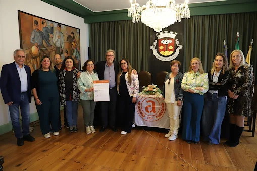 MARINHA GRANDE DISTINGUIDA COM BANDEIRA DE MÉRITO SOCIAL PELO PROGRAMA “ATIVO 3+”