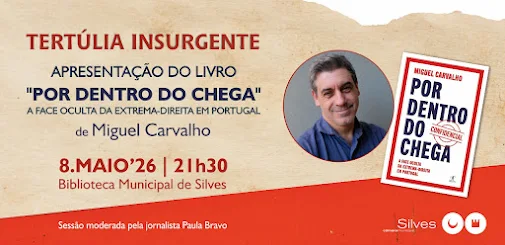 MUNICÍPIO DE SILVES PROMOVE APRESENTAÇÃO DO LIVRO “POR DENTRO DO CHEGA” NA BIBLIOTECA MUNICIPAL