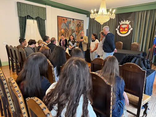 MUNICÍPIO DA MARINHA GRANDE RECEBE GRUPO ERASMUS+ DE ESCOLA TURCA