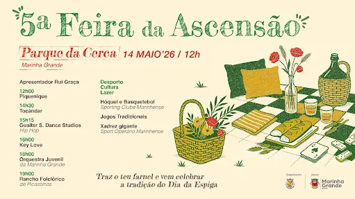 MARINHA GRANDE CELEBRA FERIADO NA QUINTA-FEIRA DE ASCENSÃO