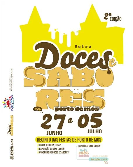Feira Doces & Sabores de Porto de Mós – 2ª Edição. Inscrições abertas até 28 de maio