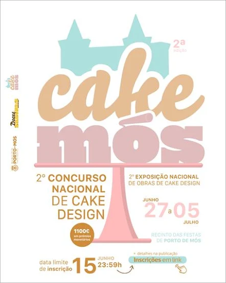 Porto de Mós | Concurso Nacional de Cake Design CakeMós – 2ª Edição