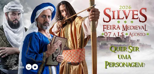 QUER SER UMA PERSONAGEM DA XXI FEIRA MEDIEVAL DE SILVES?