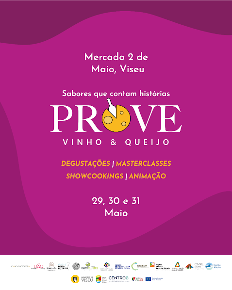 PROVE Vinho & Queijo leva a Viseu Dão Lafões três dias de experiências gastronómicas e showcookings de chefs da Região Centro