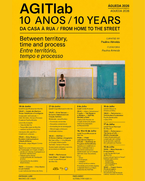Águeda | AGITLab celebra 10 anos com programação que cruza arte, território e investigação