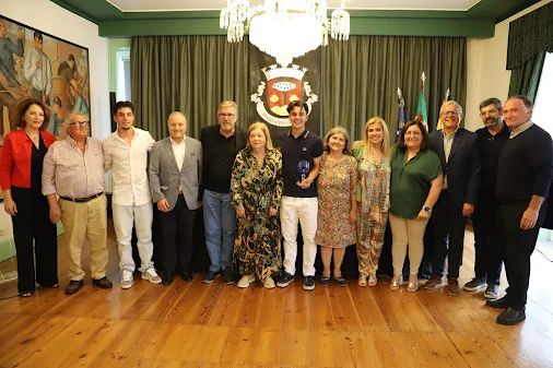 MUNICÍPIO DA MARINHA GRANDE HOMENAGEOU ATLETA MANUEL PITEIRA