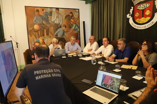 Marinha Grande | MUNICÍPIO REFORÇA AÇÕES DE PREVENÇÃO DE INCÊNDIOS RURAIS EM ARTICULAÇÃO COM O GOVERNO E O ICNF