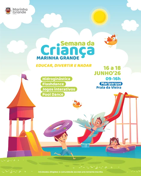 CÂMARA DA MARINHA GRANDE LEVA CRIANÇAS AO PARQUE AQUÁTICO
