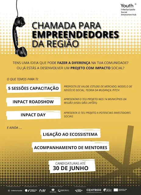 INterioriza-te! Youth abre candidaturas para apoiar projetos de impacto social em Viseu Dão Lafões