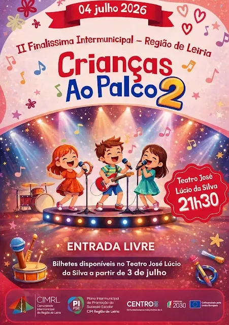 MARINHA GRANDE REPRESENTADA NA FINALÍSSIMA INTERMUNICIPAL DE “CRIANÇAS AO PALCO”