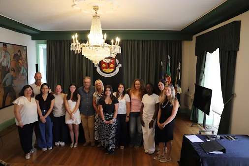 CÂMARA DA MARINHA GRANDE RECEBE JOVENS PARTICIPANTES NO PROJETO INSIDE JOVEM