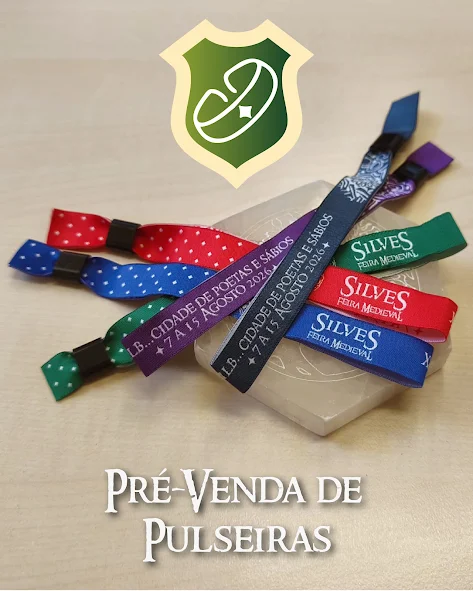 PULSEIRAS DE LIVRE-TRÂNSITO PARA A XXI FEIRA MEDIEVAL DE SILVES EM PRÉ-VENDA ATÉ 06 DE AGOSTO