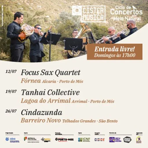 Porto de Mós | Ciclo de Concertos em Meio Natural leva música a cenários únicos do Parque Natural das Serras de Aire e Candeeiros