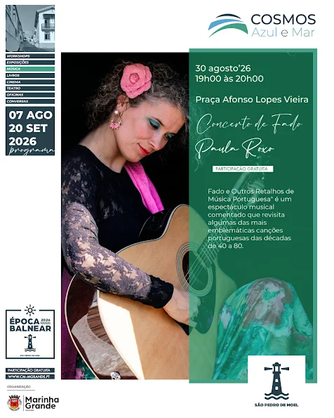 PAULA ROXO LEVA FADO À PRAÇA AFONSO LOPES VIEIRA EM SÃO PEDRO DE MOEL LEVA FADO À PRAÇA AFONSO LOPES VIEIRA EM SÃO PEDRO DE MOEL