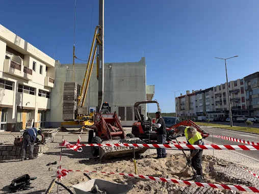 Marinha Grande | REQUALIFICAÇÃO DO AUDITÓRIO ANTÓNIO CAMPOS EM CURSO