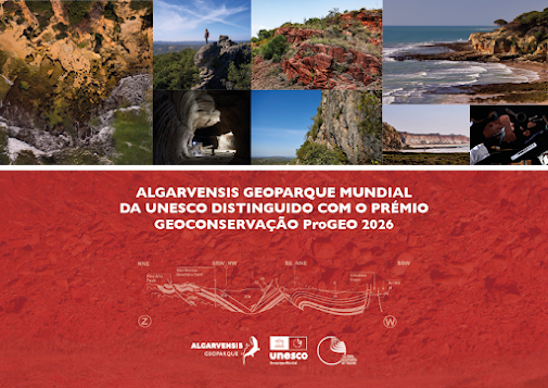 ALGARVENSIS GEOPARQUE MUNDIAL DA UNESCO DISTINGUIDO COM O PRÉMIO GEOCONSERVAÇÃO ProGEO 2026