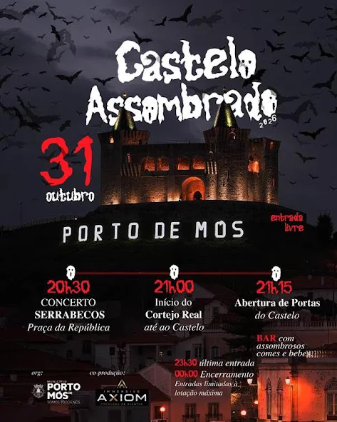 Porto de Mós | Castelo Assombrado regressa a Porto de Mós a 31 de outubro