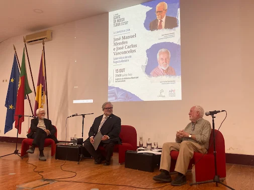 Cantanhede | Conversa sobre o escritor ançanense integrada no ciclo “Gente da Nossa Terra”. José Manuel Mendes e José Carlos Vasconcelos recordaram o legado Augusto Abelaira