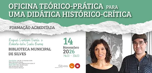 FORMAÇÃO “OFICINA TEÓRICO-PRÁTICA PARA UMA DIDÁTICA HISTÓRICO-CRÍTICA” COM ROBERTO BARROS E RAQUEL VARELA