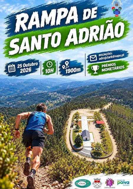 Final do Circuito Municipal de Rampas. RAMPA DE SANTO ADRIÃO EM CASTELO DE PAIVA REALIZA-SE NO PRÓXIMO DOMINGO